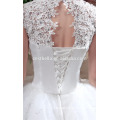 Vestidos de casamento brancos de alta qualidade Pavimento Comprimento Custom Make Long Vestidos de casamento formal nupcial